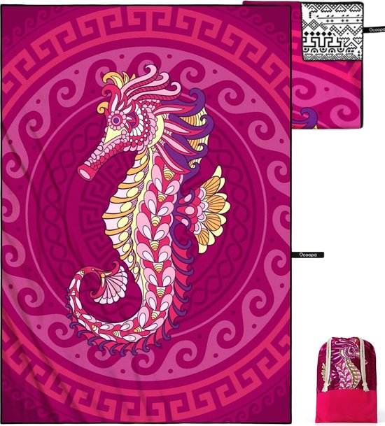 Serviette de Plage Diveblues® - Extra Large - UltraSoft - XXL 200 x 145 cm - Serviette Microfibre Taille Extra Large - Serviette de Bain - Serviette de Plage - Groot Couverture de Plage