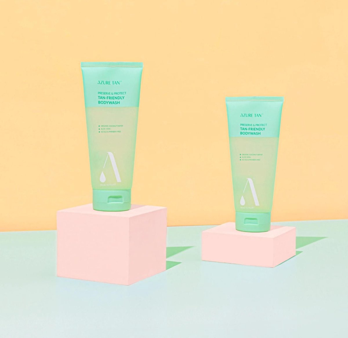 Azure Tan | Preserve & protect tan-friendly bodywash