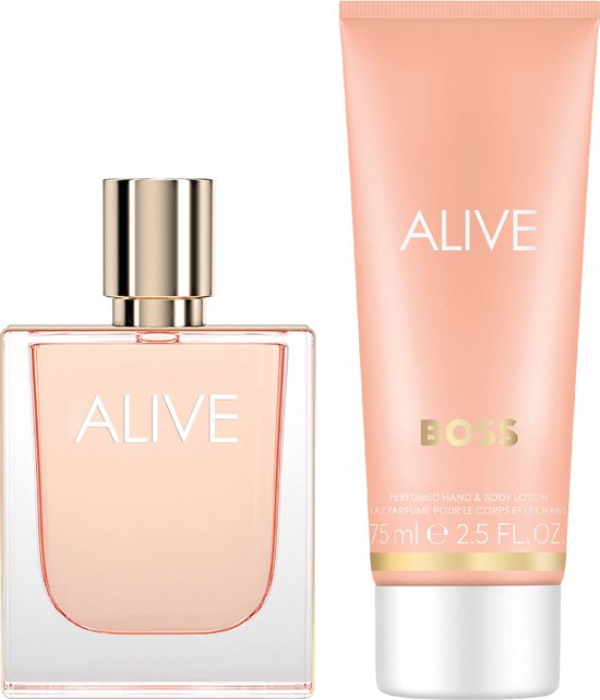 Hugo Boss Alive Geschenkset Eau de Parfum Spray 50ml + Bodylotion 75ml 125 ml