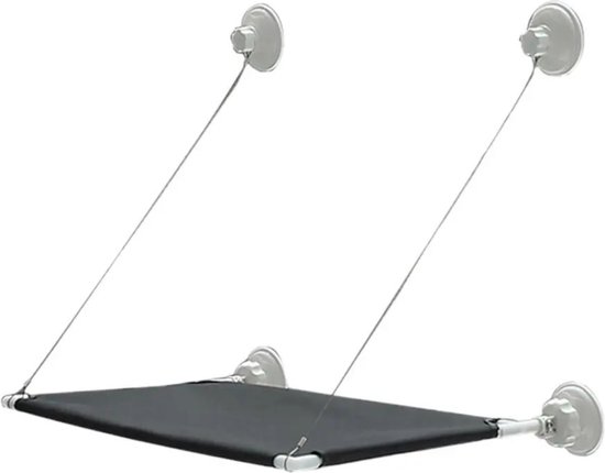 Kat baars zuignap, 4 stuks hangmat raam zitting zuignappen voor kat ramen bed plank rustbed
