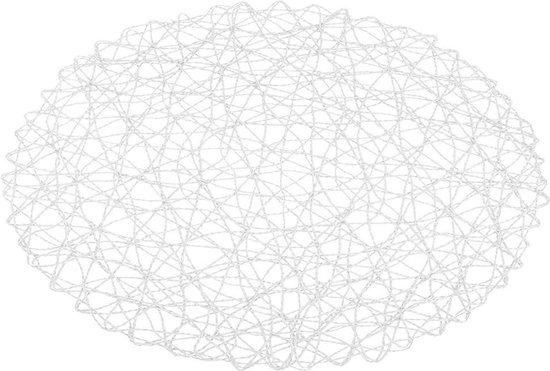 Set de table Papier Wit Rond 35 cm - Dessous de verre