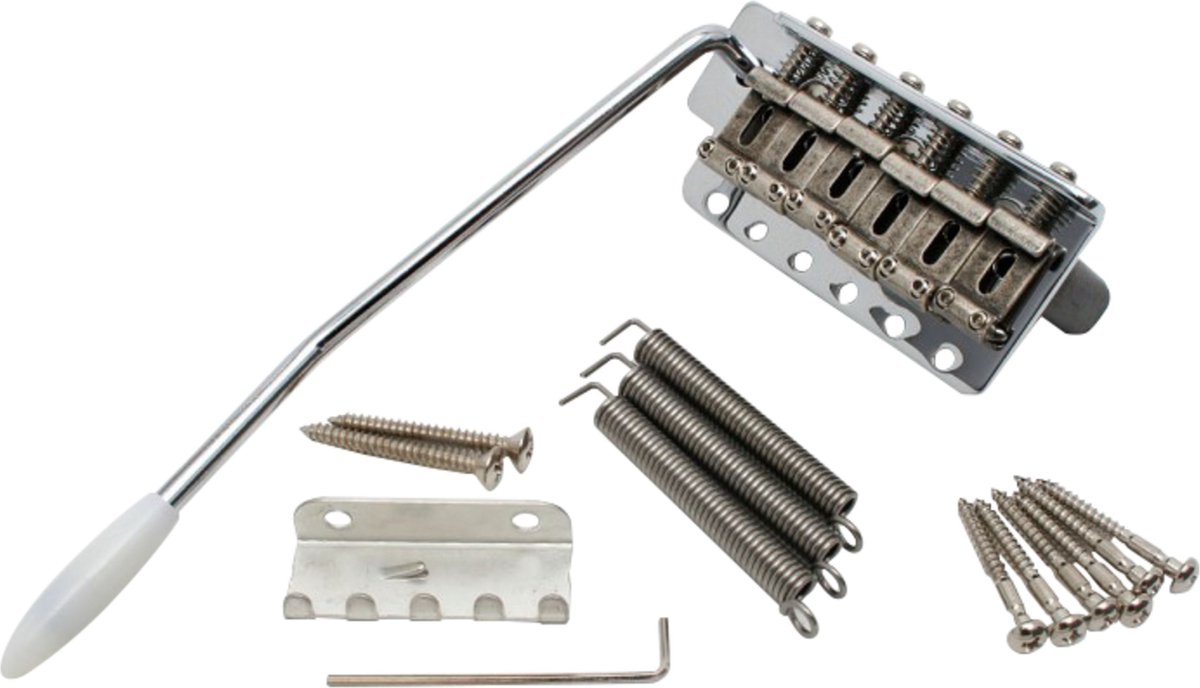 Göldo Strat Vintage Tremolo chrom, antique, aged - Gitaaronderdeel