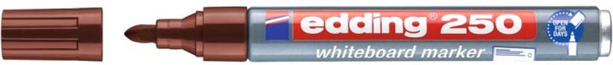 Edding 250 Whiteboard Marker Bruin