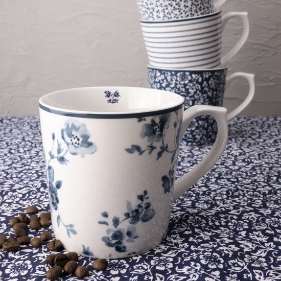 Coffret 4 Tasses Assorti 32 cl.