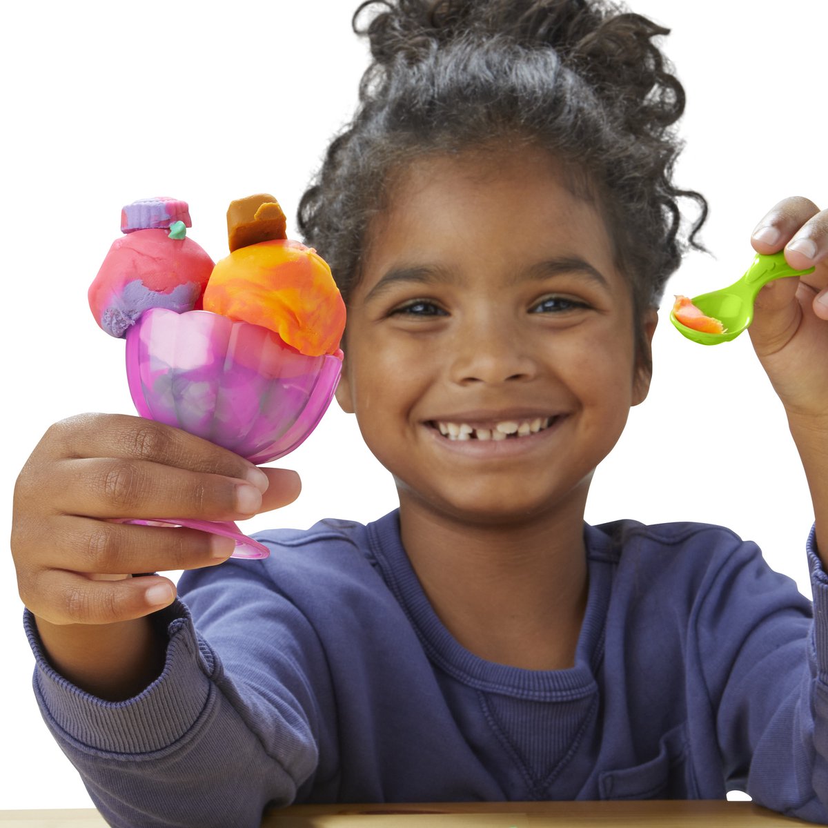 Play-Doh Rainbow Softijs Speelset - Boetseerklei - Inclusief 5 Play-Doh potjes — afbeelding 14