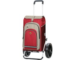 Andersen SHOPPER MANUFAKTUR Boodschappentrolley Royal Shopper Hydro 2.1 Red Rood 113cm