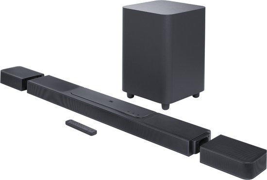 JBL Bar 1300 Pro - Soundbar met Draadloze Subwoofer- Zwart