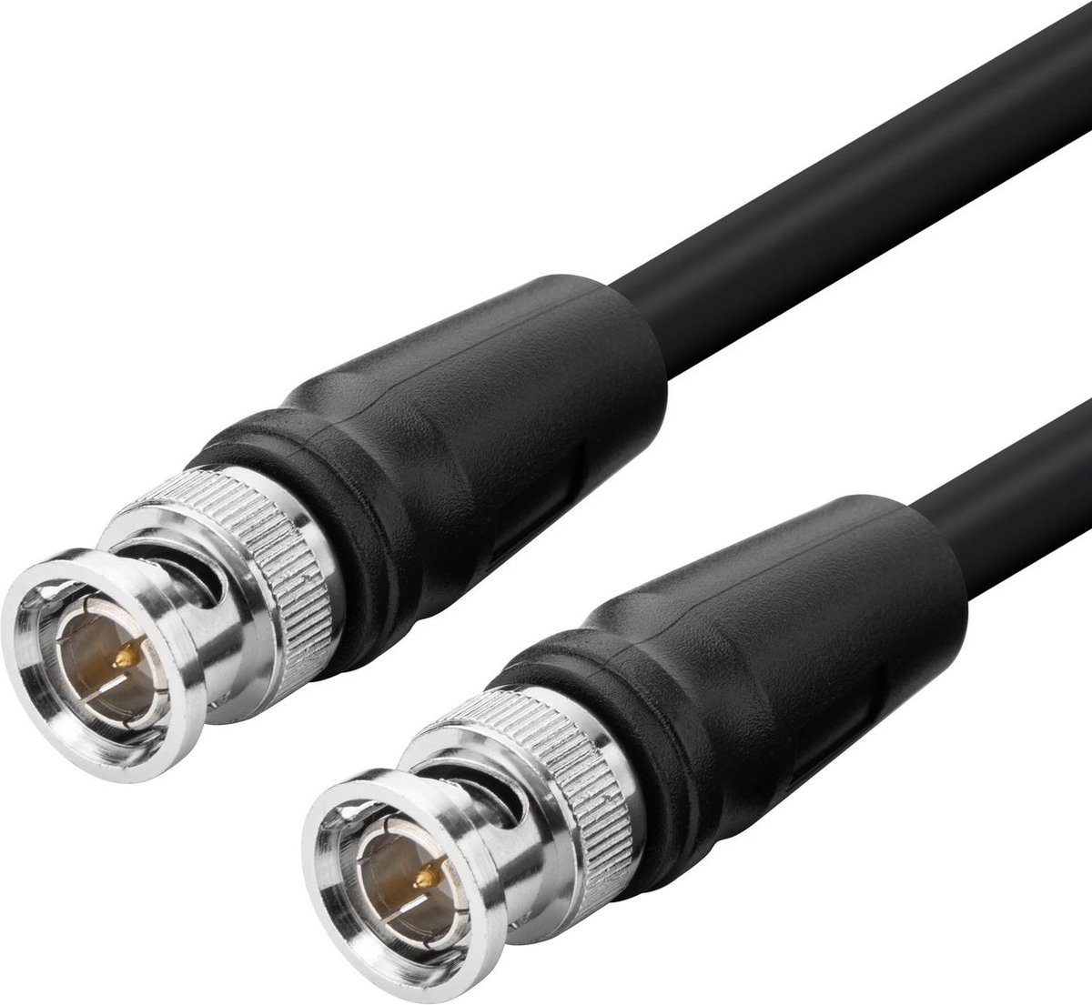 Microconnect BNC-HDSDI-2M coax-kabel RG-6 Zwart