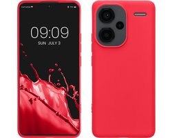 kwmobile telefoonhoesje geschikt voor Xiaomi Redmi Note 13 Pro+ 5G / Redmi Note 13 Pro Plus 5G - Hoesje voor smartphone - Back cover in neon roze