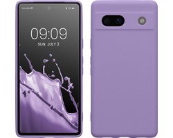 kwmobile telefoonhoesje geschikt voor Google Pixel 7a - Hoesje voor smartphone - Precisie camera uitsnede - In violet lila