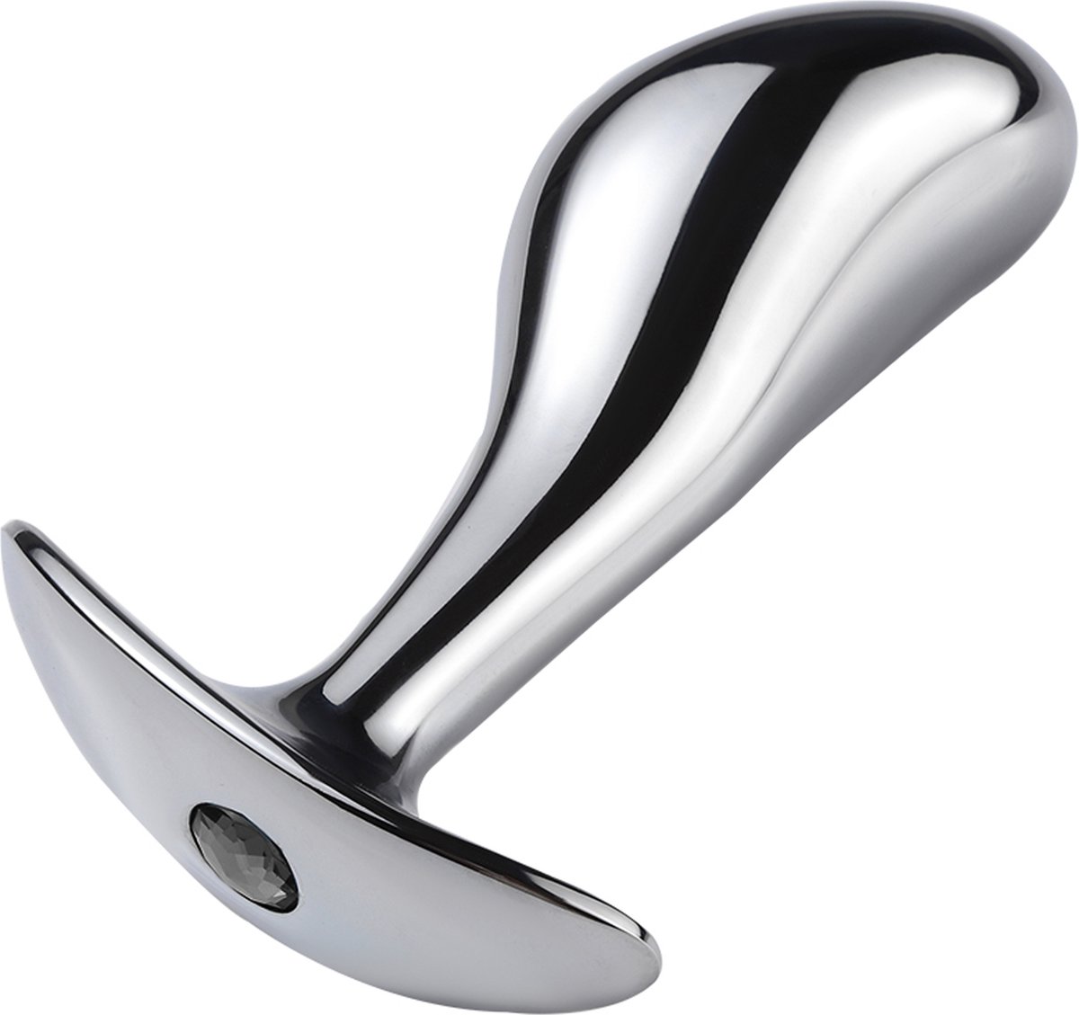 Fixxx - Duimvormige Aluminium Buttplug - 3 maten L