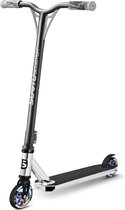 Bol.com Suotu Stuntstep - Step - 100mm - Kinderstep - Speelgoed Jongens/Meisjes - ABEC-9 - buitenspeelgoed - Aluminium - zilver aanbieding