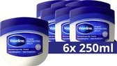 Bol.com Vaseline Petroleum Jelly - Original - verzorging met 100% pure Petroleum Jelly dermatologisch getest - 6 x 250 ml aanbieding