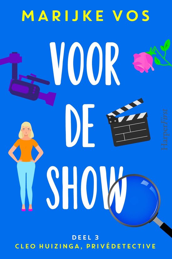 Cleo Huizinga, privédetective 3 - Voor de show - cover