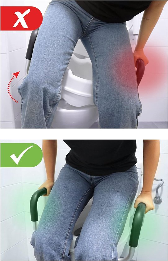Aidapt VR224C/VR224CL Verhoogde Toiletbril