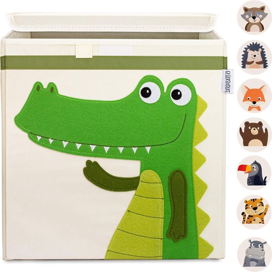 GLÜCKSWOLKE Opbergdozen Kinderen - 15 Motieven I Speelgoedkisten met deksel I Opbergbox Kinderkamer I Cube Unit (33x33x33) Opslag voor Plank I Opbergkist Kind I Box Kist Boerderijdieren Paard GLÜCKSWOLKE Opbergdozen Kinderen - 15 Motieven I Speelgoedkisten met deksel I Opbergbox Kinderkamer I Cube Unit (33x33x33) Opslag voor Plank I Opbergkist Kind I Box Kist Boerderijdieren Paard
