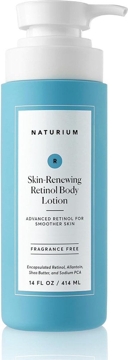 Goedkoopste Naturium Skin-Renewing Retinol Body Lotion - Jumbo - Bodylotion - Hydraterende Bodycrème - Huidverzorging - 414ml