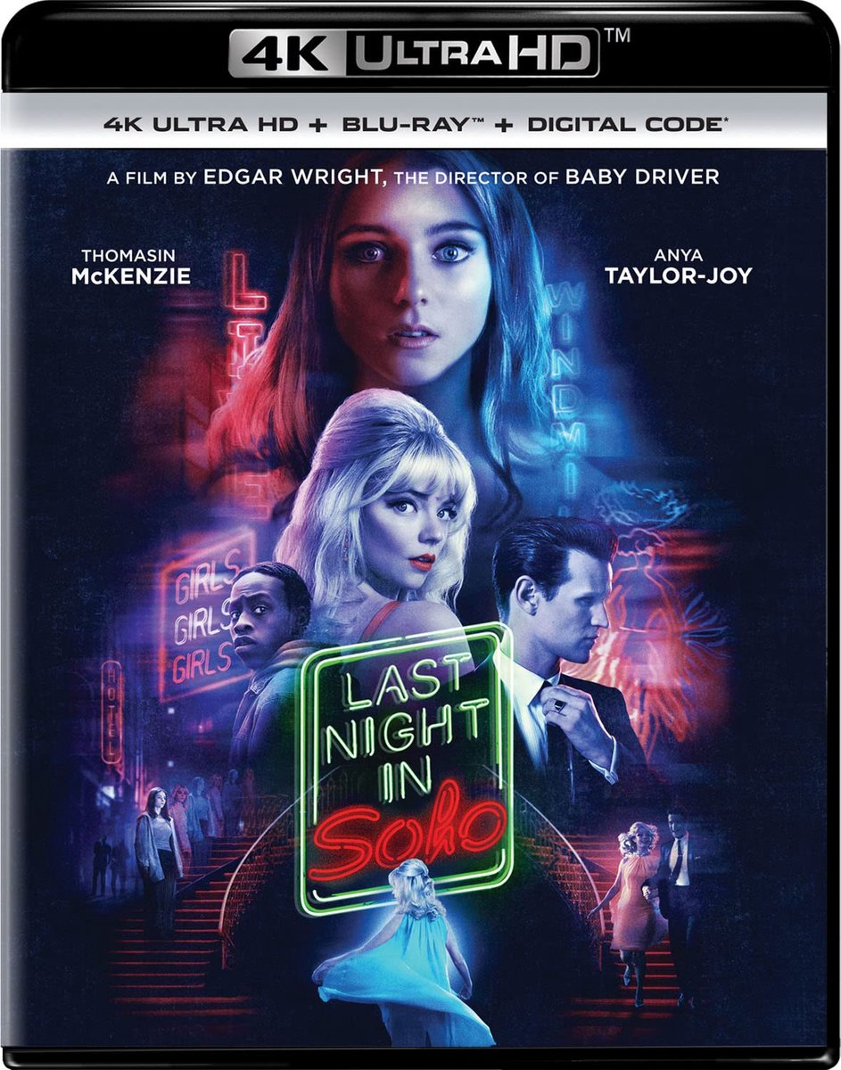 Last Night in Soho (4K UHD Blu-ray) Import geen NL ondertiteling