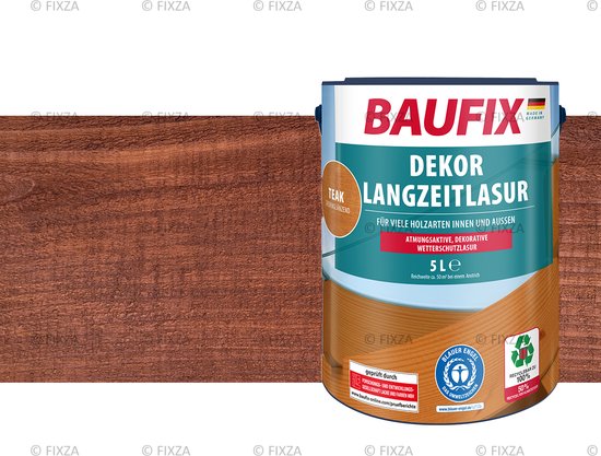 BAUFIX Deco Houtbeits teak 5 Liter