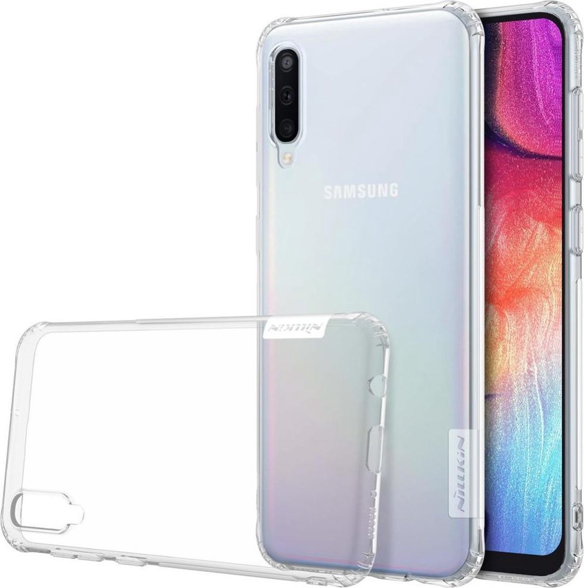 Nillkin Nature Soft TPU Samsung Galaxy A50 Hoesje Transparant