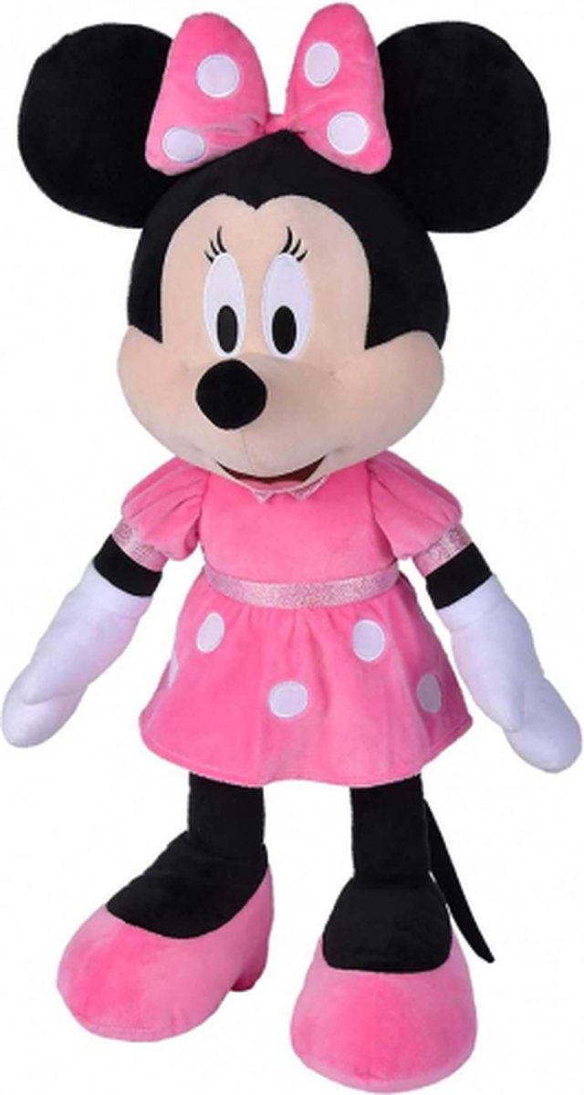 Disney Classics Minnie Mouse Disney Pluche Knuffel 50 cm {Disney Plush Toy Speelgoed knuffelpop knuffeldier knuffels voor kinderen jongens meisjes Mickey Mouse Minie Mouse Pluto Donald Duck}