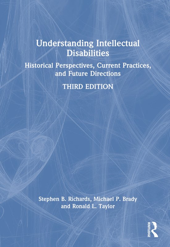 Understanding Intellectual Disabilities - cover