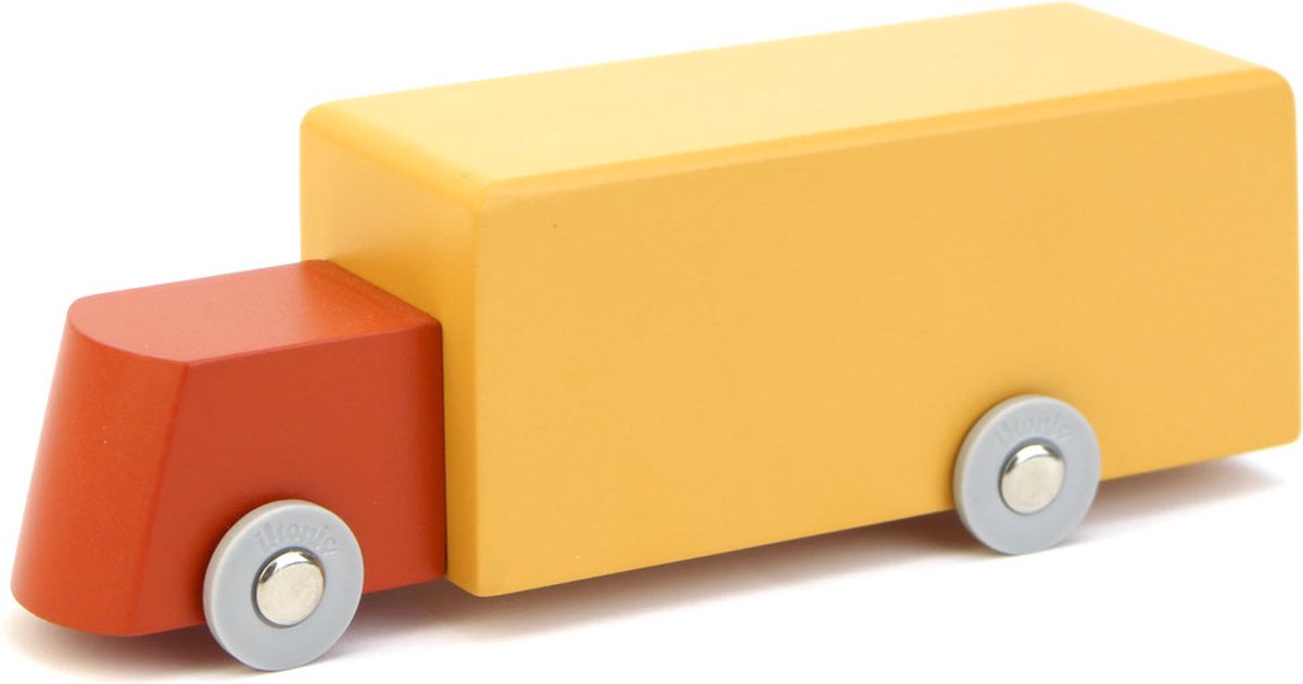 IKONIC - Houten auto #6 - vrachtwagen - ontwerp Floris Hovers