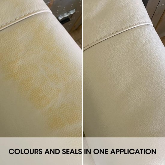 Furniture Clinic Leather Recolouring Balm - White - 250ml - Leather Furniture Clinic Leather Recolouring Balm - White - 250ml - Leather