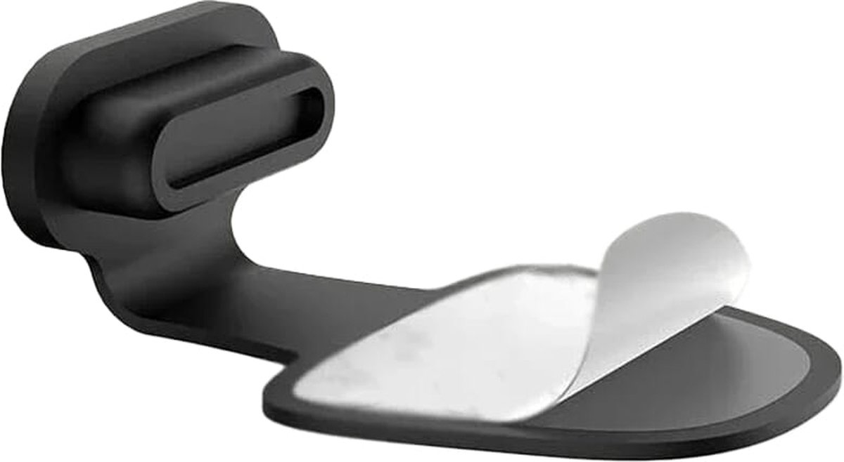 Stofplug voor USB-C - Geschikt voor oplaadpoorten Smartphone/Tablet/Laptop - Zwart