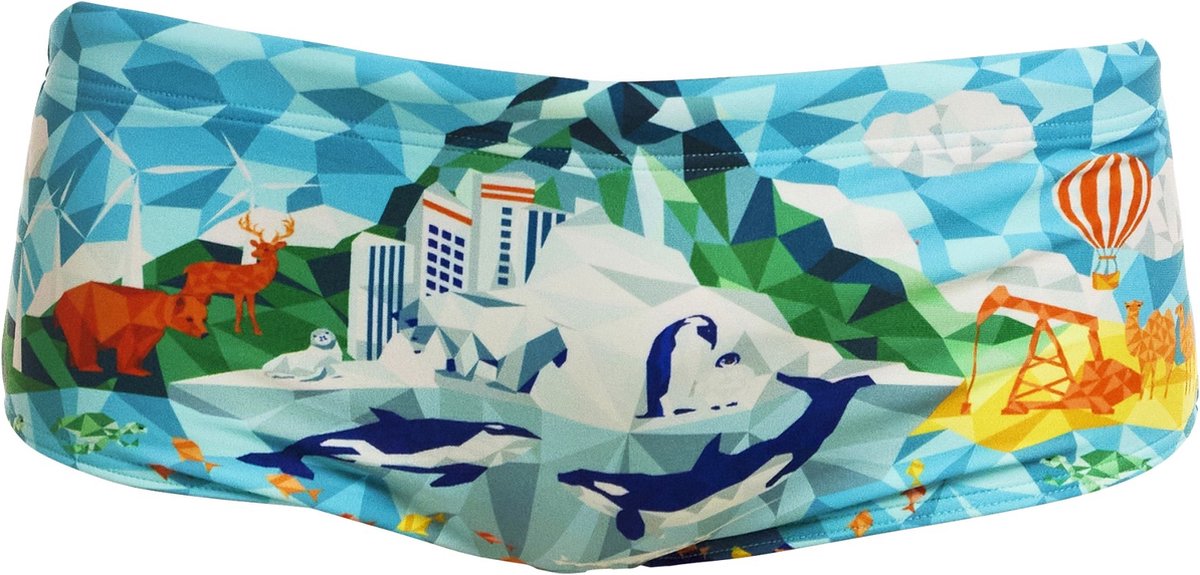 Wildermess Sidewinder Trunks - Heren | Funky Trunks | Maat 32