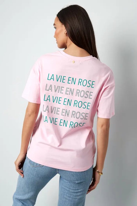Rose t shirt dames new arrivals