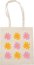 Sac fourre-tout coloré tendance - Sac fourre-tout - Sac en coton - Sac à bandoulière - Sacs d' épaule - Sac en lin - Sac à provisions - Durable