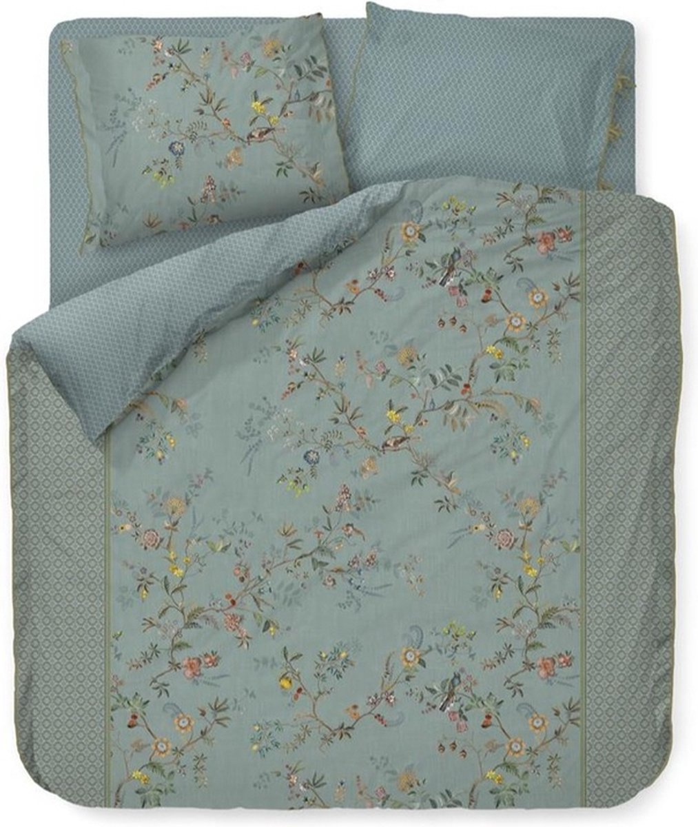 Pip Studio Dekbedovertrek Autunno Light Blue Lits-jumeaux
