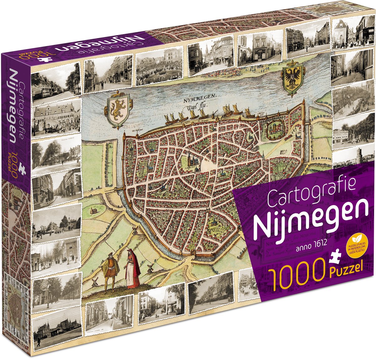 Nijmegen Cartografie Puzzel (1000 stukjes)