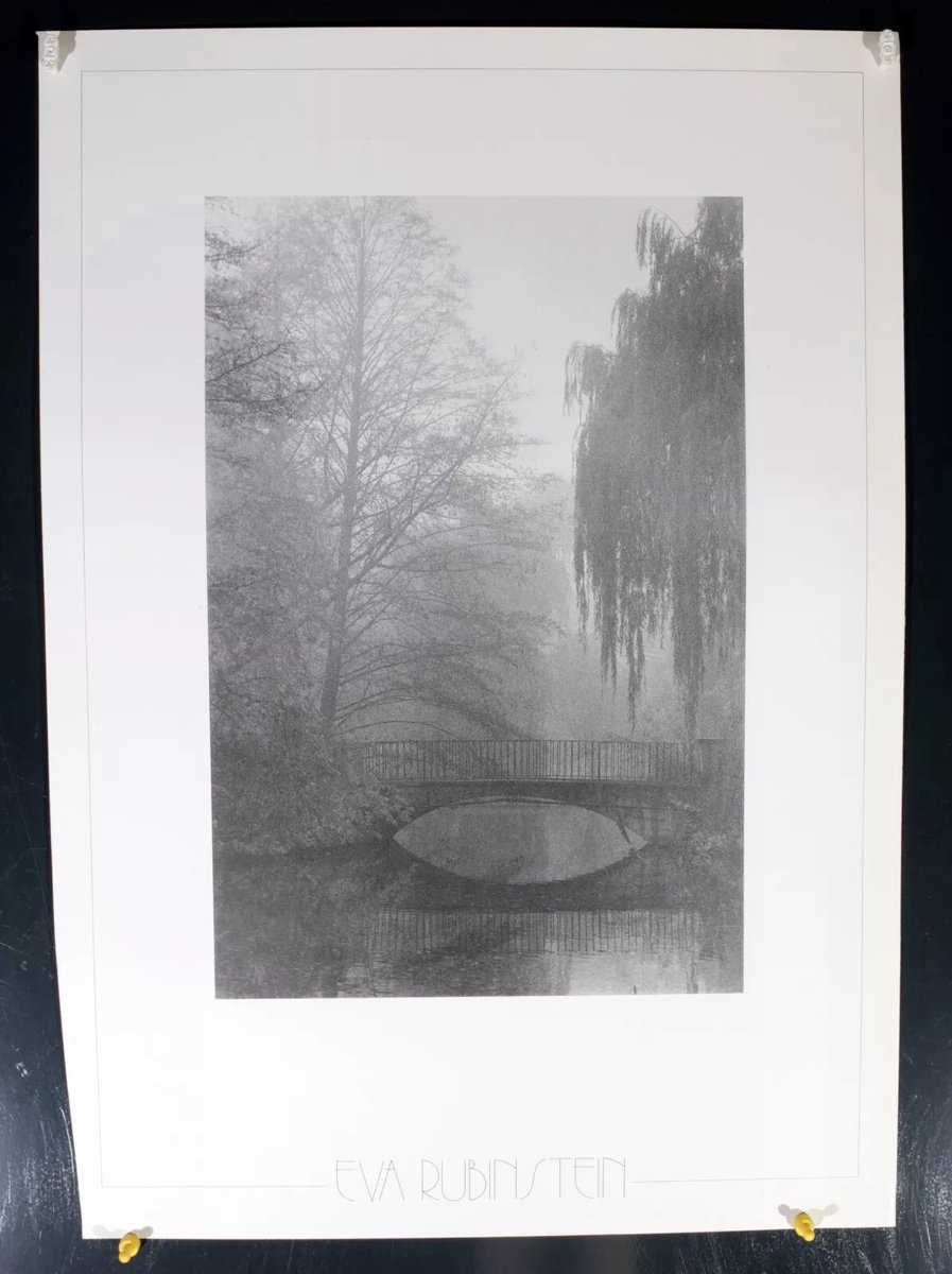 Catch Projecten Poster - Lazinsky Park, Warschau - Eva Rubinstein - Zwart/Wit - Jaren 80 - 45x60 cm Multicolor