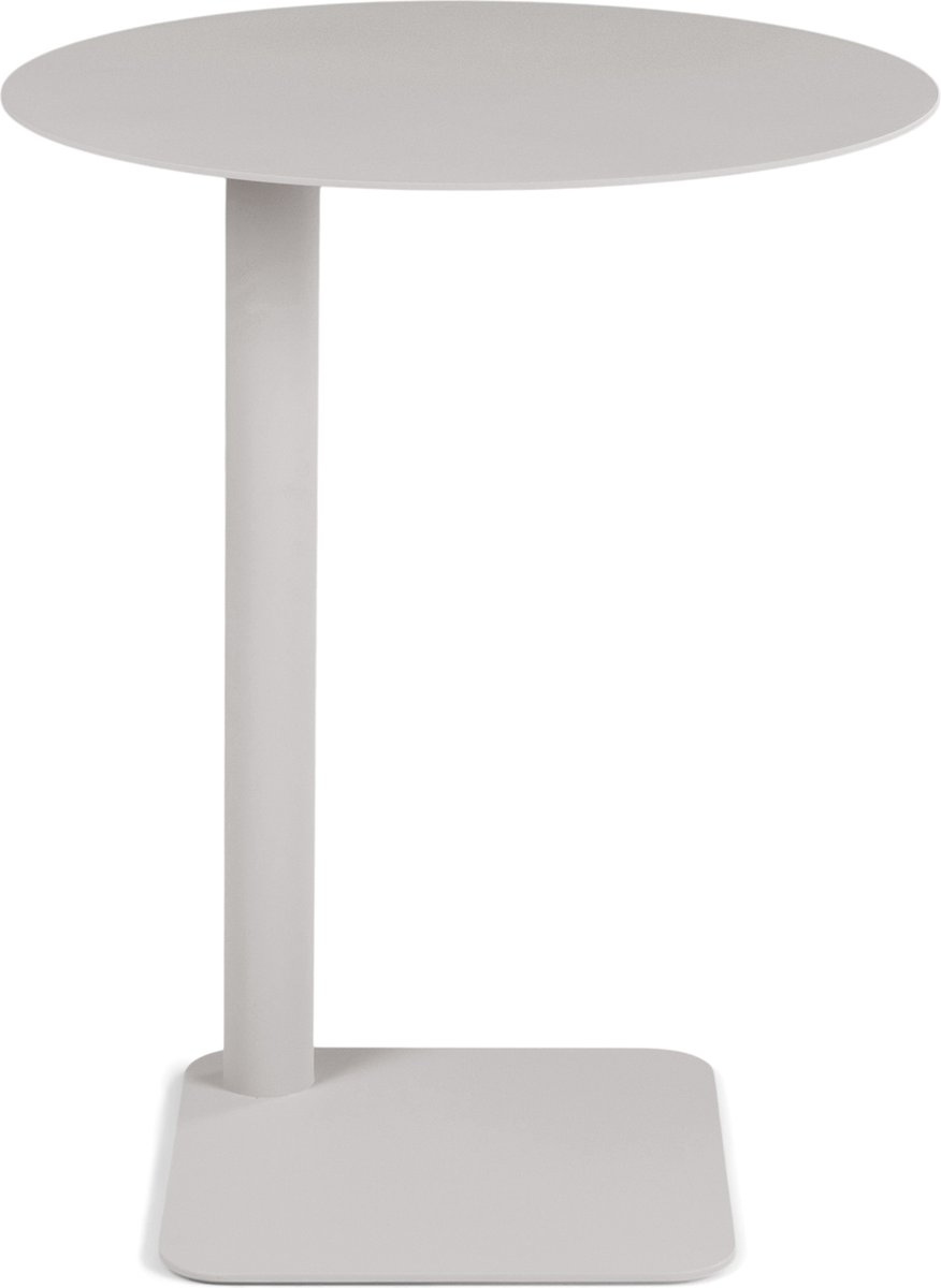 Spinder Design bijzettafel Sunny 50 - Silky Taupe - Ø 40 - Staal
