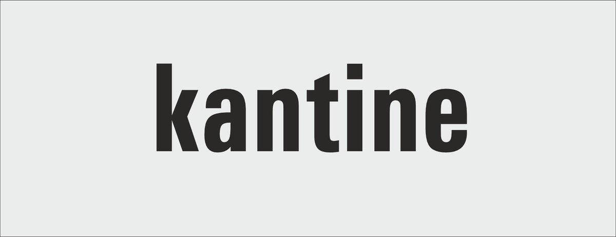 kantine deurbordje - deur - tekstbordje - zelfklevend - geanodiseerd aluminium - 130 x 50 mm. - dikte 0,5 mm. - 5 jaar garantie!