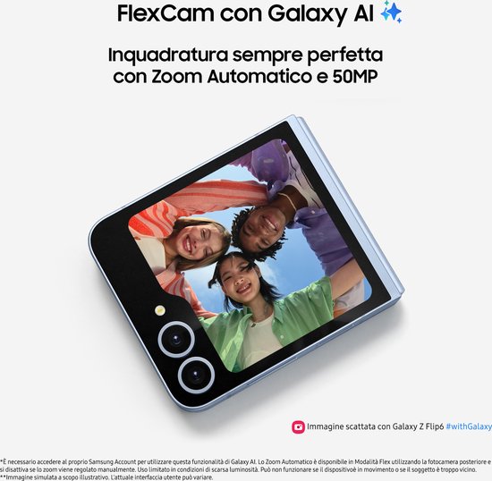 Galaxy Z Flip6 256GB SilverShadow 新品未開封 Samsung Galaxy Z Flip6 - 256GB - Silver Shadow - 50MP camera | bol