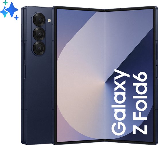 Samsung Galaxy Z Fold6 19,3 cm (7.6") Dual SIM Android 14 5G USB Type-C 12 GB 512 GB 4400 mAh Marineblauw