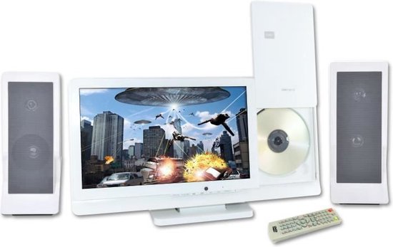 HIFI-systeem - INOVALLEY - CH43-DVD - DVD/CD-speler - 12 schermen - 60W - FM - USB 2.0 - SD/MMC - AV - Meertalig - 2.0CH
