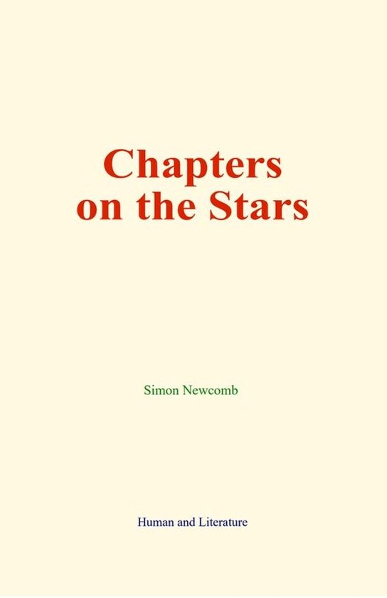 Chapters on the Stars - cover