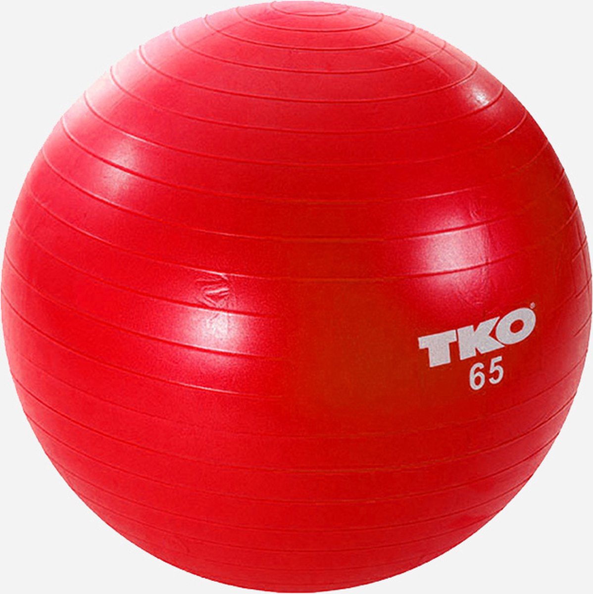 Fitness Ball 65cm, Red, Chart & Pump | TKO Europe