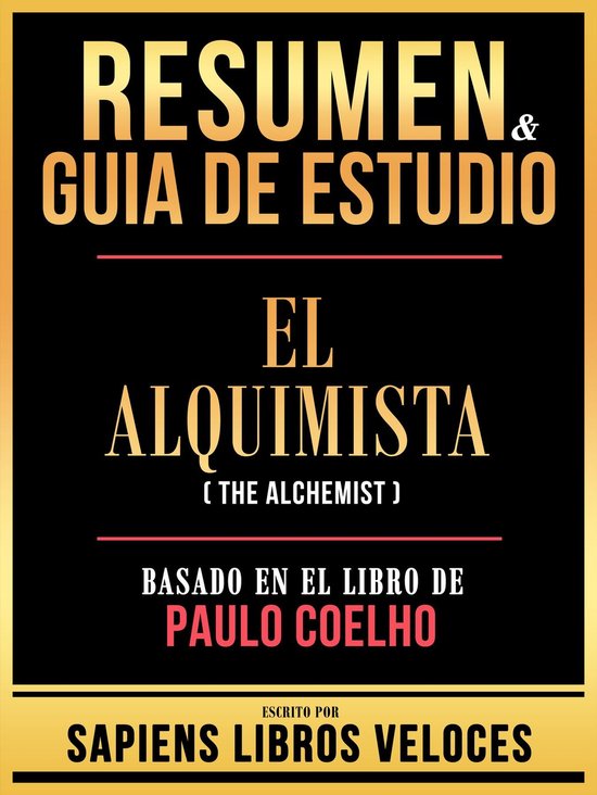 Foto: Resumen guia de estudio el alquimista the alchemist basado en el libro de paulo coelho