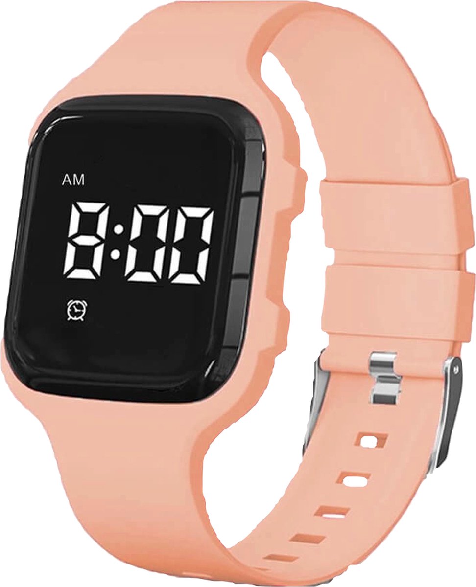 Goedkoopste Herinnerings/alarmhorloge medicatie of plaswekker - kinderen- ouderen- slechthorende-beginnende DementieUSB oplaadbaar-vierkant- zand kleur - 15 tril-alarmen - countdown timer