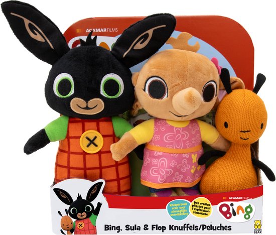 BING - Bing, Sula & Flop Knuffelset