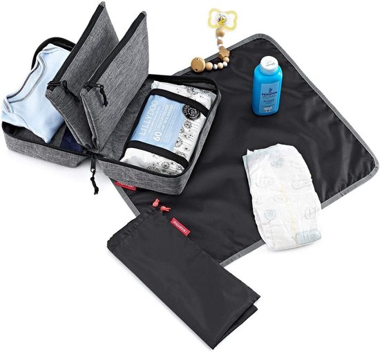 Babycase luiertas 3 liter - 24 x 155 x 10 cm zilver - reisenthel - ruime opbergtas voor babybenodigdheden van Reisenthel — afbeelding 2