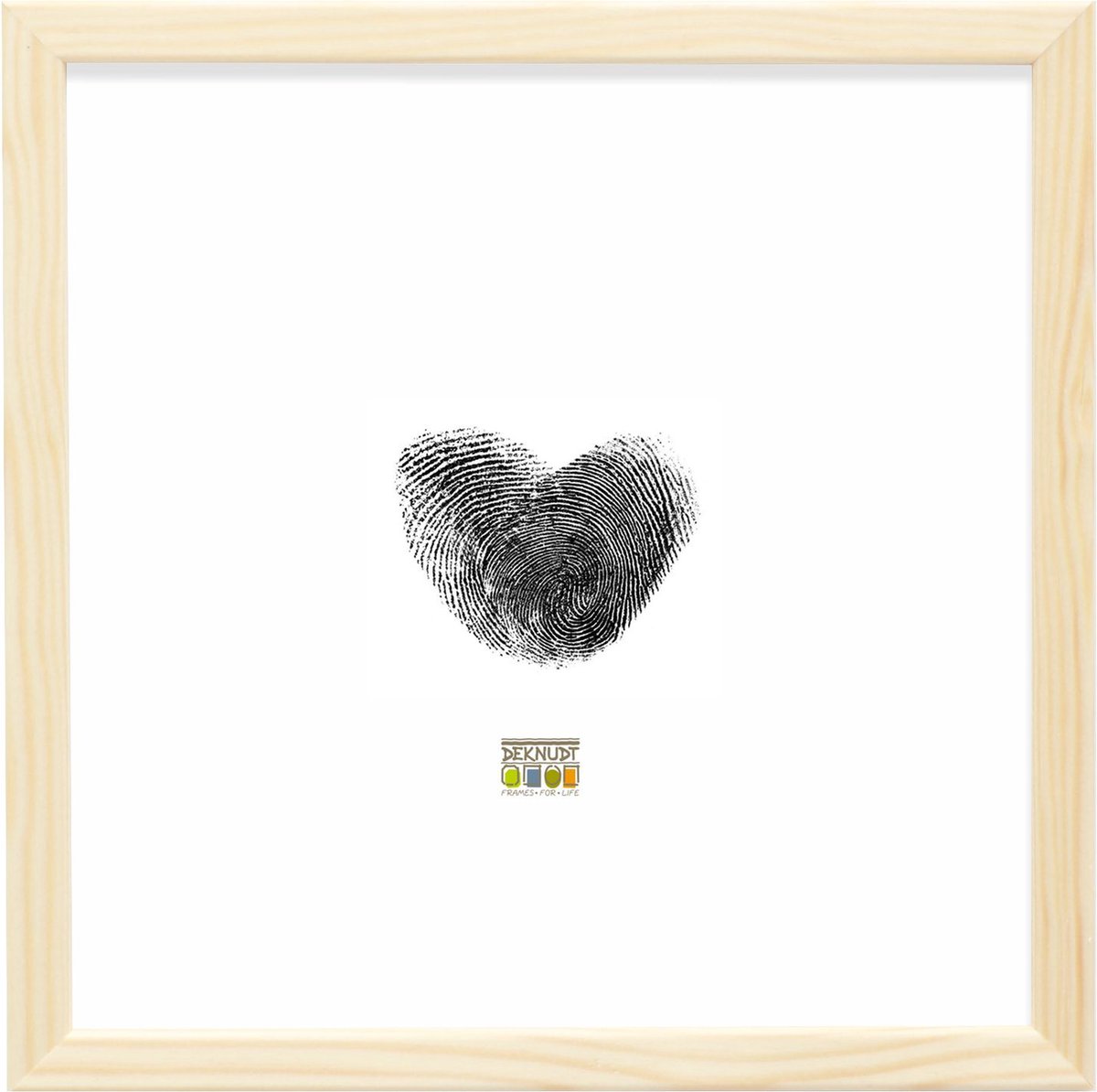 Deknudt Frames fotolijst S41JH1 - hout -naturel - foto: 30x30 cm