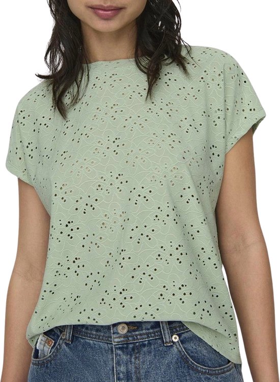 ONLY ONLSMILLA S/ S TOP JRS NOOS Top Femme - Taille XS