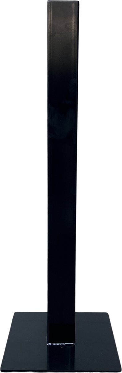 Metalen laadzuil | Montagepaal wallbox | Gepoedercoat staal weerbestendig | Laadpaal auto mogelijkheid | 100x10x10