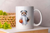 Mug Border Collie Spooky - chiens - Halloween - chiots - chiotamour - doglover - doggy - chiens - amour chiot - mon chien - amour chien